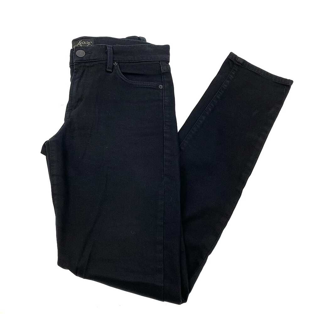 Agolde Black Cotton Blend Skinny Jeans | Women’s Size 4